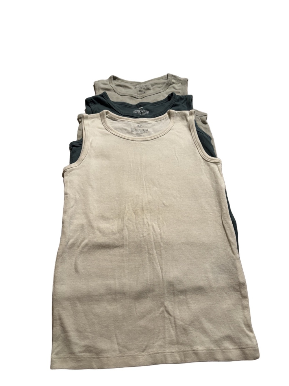 Boys 3-Pack H&M Sleeveless Shirts Size 8-10